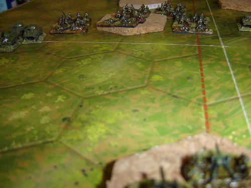 American infantry supports mass armour attack - Battle of Phosphate Plant