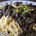 Agasuka's jjajangmyun (black bean noodles)