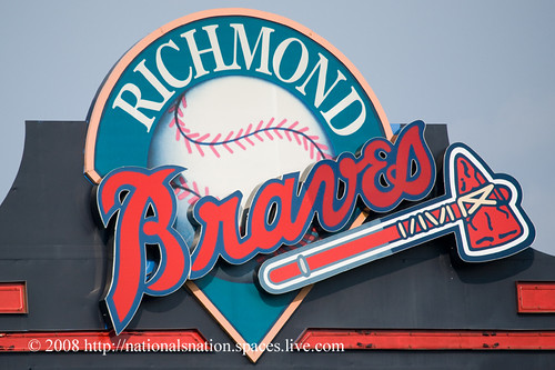 Richmond Braves Logo The Diamond