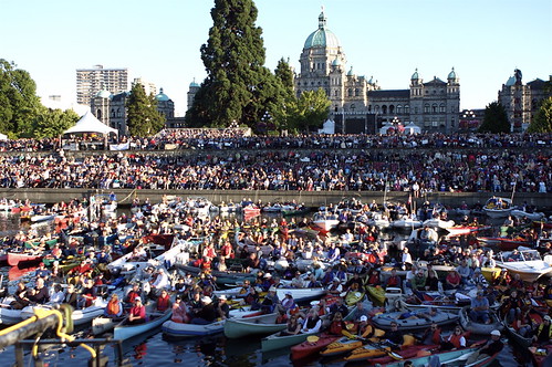 BC Festival 150 Crowds