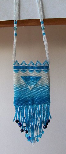 Brick Stitch Amulet Bag
