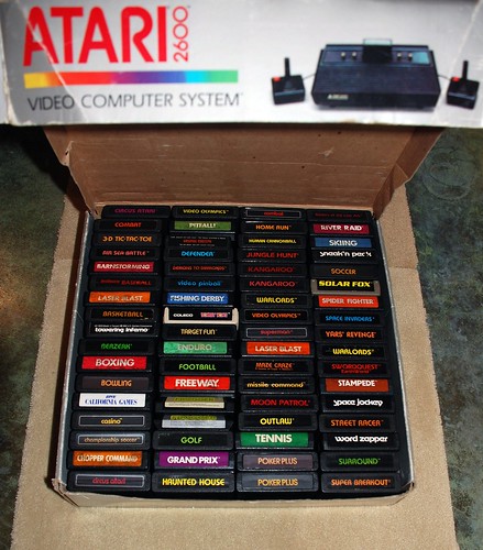 Atair 2600 Collection - Half of the cartridges