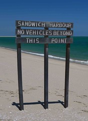 Sandwich Harbour Sign