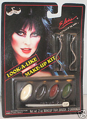 Elvira Look-A-Like Make-Up Kit from 1986