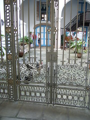 Casa de Lombillo的漂亮鐵門