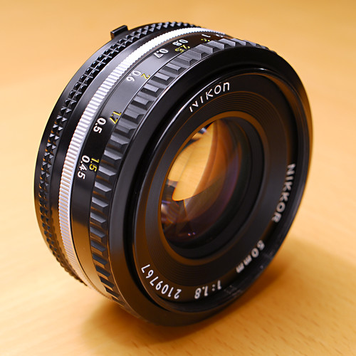 DCView 達人部落格- Nikon AI Nikkor 50mm F1.8S 餅乾型標準鏡頭