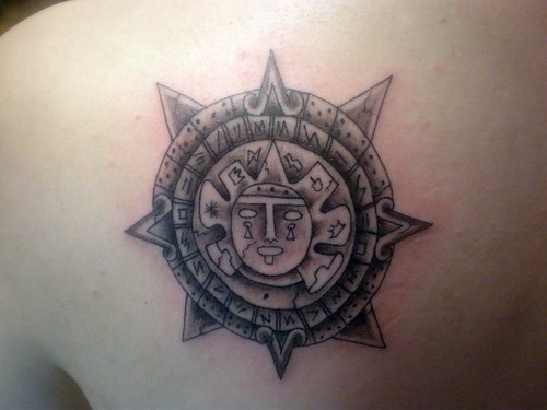  Size:400x266 - 24k: Aztec Sun Tattoos
