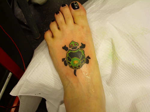  My new turtle tattoo 