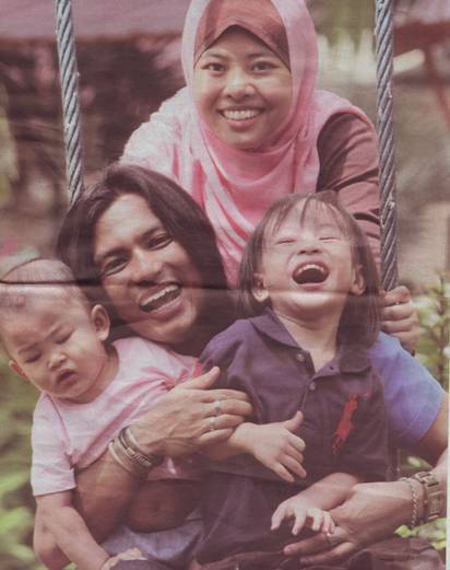 Gambar Isteri dan Anak Faizal Tahir | Sensasi Selebriti