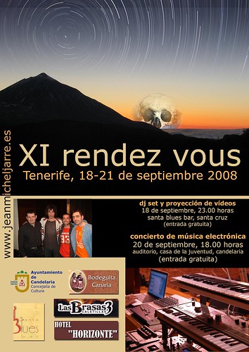 Cartel Oficial de la Rendez Vous en Tenerife
