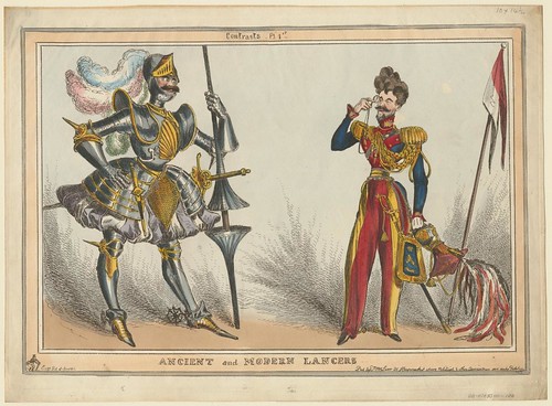 Ancient and Modern Lancers (William Heath, 1830)