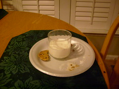 Unfinished Milk and Cookies