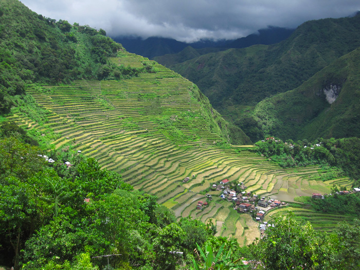 View of Batad rice terraces