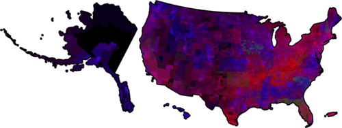 Democratic Primary map (RGB)