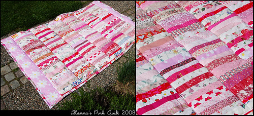 Finished Pink Quilt