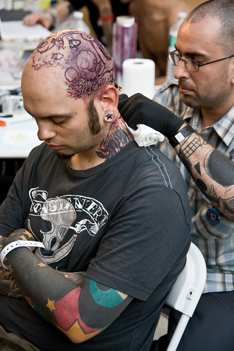 Paris Mans Piercing permanent tattoo art