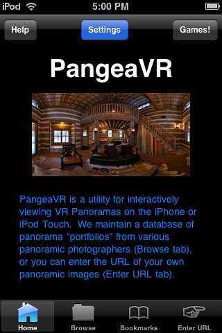 VR player app for iPod Touch