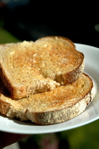 Hot buttered toast