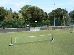 campo da calcio-tennis