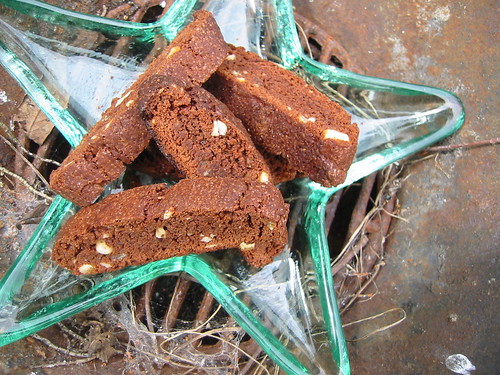 chocolate brazil biscotti