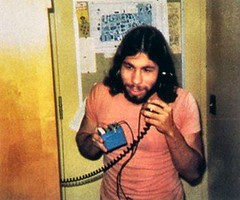 Steve Wozniak with blue box