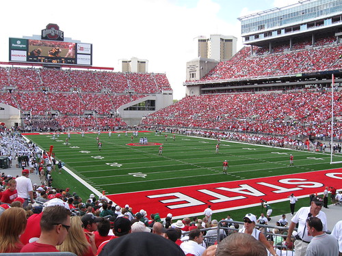 college football stadiums. in college football that