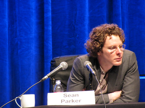 Sean Parker Founder Of Napster 3:37 p.m. Sean Parker, co-founder of Facebook 