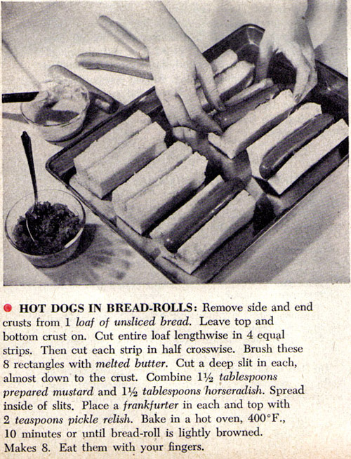 Hot Dogs in Bread-Rolls