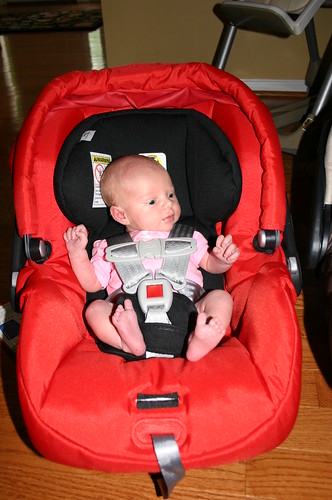 Madelyn in Car seats
