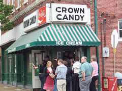 Crown Candy Kitchen in Old North (image courtesy Old North St. Louis)