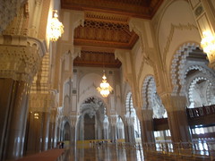 Hassan II Mosque interior
