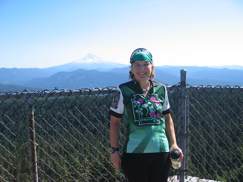 me with Mt Hood in the background