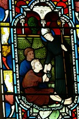 South chancel window detail - Priors Marston