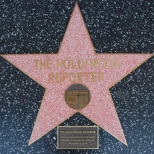 The Hollywood Reporter's Walk of Fame Star