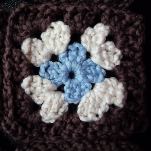organic cotton crochet baby blanket