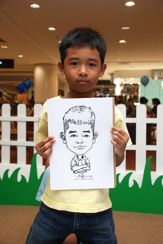 caricature live sketching for West Coast Plaza day 2 - 24