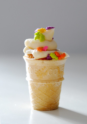 cupcake ice cream cone