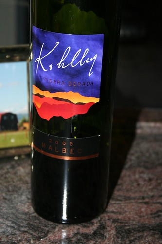 Kolberg: Best wine in the world. Love this Malbec