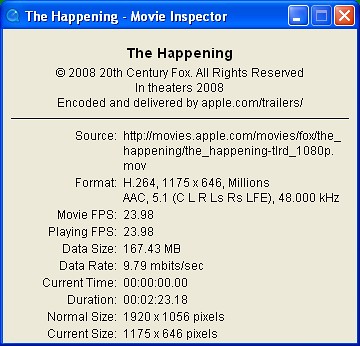 The Happening: Apple Trailer at 1080p HD