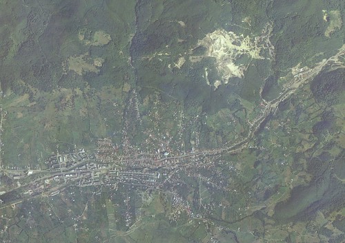 Baia Sprie - Satellite view - High Resolution