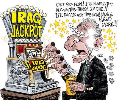 Iraq war addiction