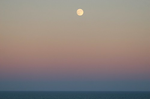 Moon Over Ocean