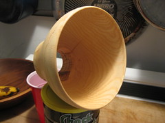 Wooden Lampshade Test