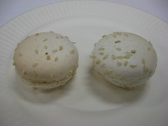 French Culinary Institute: Sesame yuzu macarons