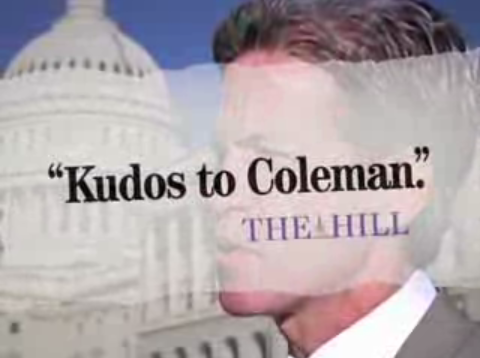 Norm Coleman's "Kudos" Ad