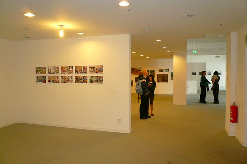 Ausstellung im ehemaligen Möbelhaus Helberger. Juli 2007