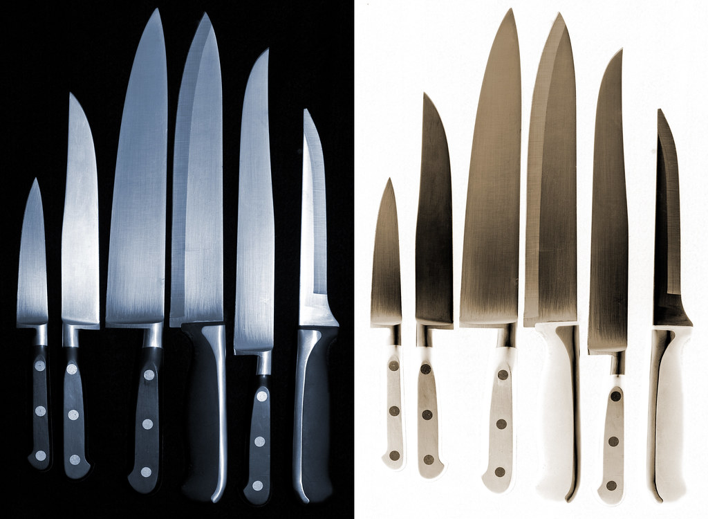 Homage to Warhol's Knives