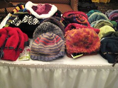 knitter's review retreat hat table