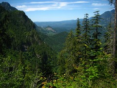 Lake Serene Hike - view from the trail