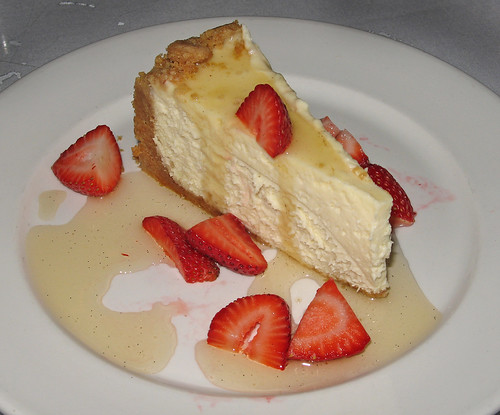 Creole Cream Cheesecake with Louisiana Strawberries